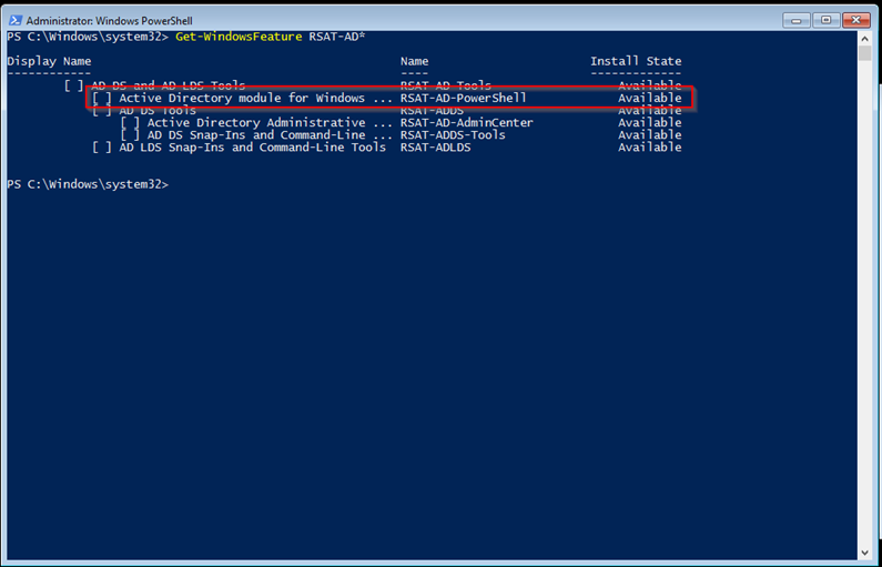 Install Active Directory Powershell Module On Windows Server 2016 Learn It And Devops Daily 4659