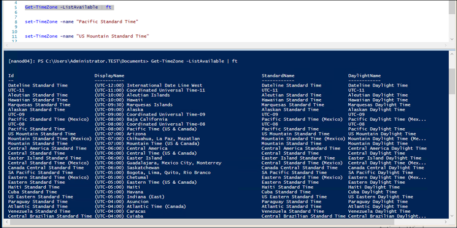 powershell-get-time-zone-information-remotely-and-export-to-csv