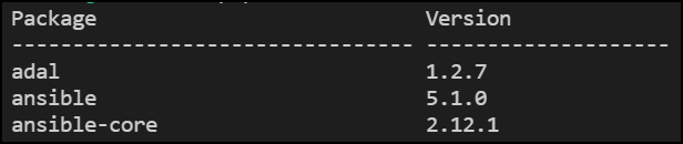Ansible Pip Install Version